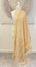 Load image into Gallery viewer, Luxe Formal Dupatta - Heavy embroidery and sequin work organa scarf